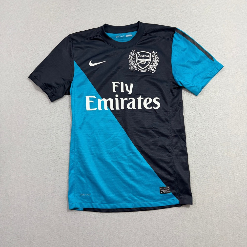 Arsenal Jersey Away football Soccer Shirt 2011 - 2012 Nike Men Size Small Jersey